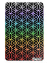Chakra Colors Flower of Life Aluminum Magnet All Over Print-TooLoud-White-Davson Sales
