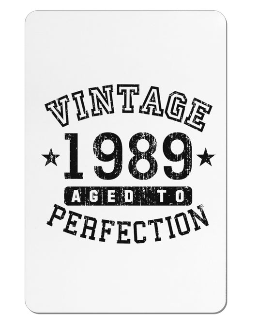 30th Birthday Vintage Birth Year 1989 Aluminum Magnet by TooLoud-TooLoud-White-Davson Sales
