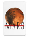 Planet Mars Text Aluminum Magnet-TooLoud-White-Davson Sales