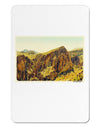 Arizona Mountains Watercolor Aluminum Magnet-TooLoud-White-Davson Sales