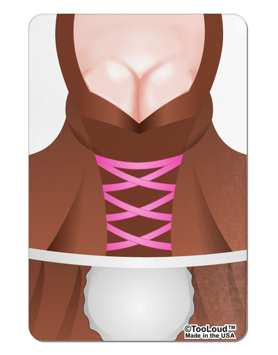 Sexy Dirndl Costume Brown Collapsible Neoprene Bottle Insulator All Over Print by TooLoud-TooLoud-White-Davson Sales