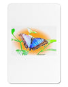 Blue Watercolor Butterfly Aluminum Magnet-TooLoud-White-Davson Sales