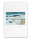 CO Snow Scene Text Aluminum Magnet-TooLoud-White-Davson Sales