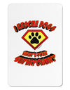 Rescue Dogs - Superpower Aluminum Magnet-TooLoud-White-Davson Sales