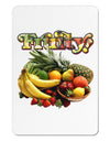 Fruity Fruit Basket 2 Aluminum Magnet-TooLoud-White-Davson Sales