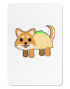 Cute Taco Dog Aluminum Magnet-TooLoud-White-Davson Sales