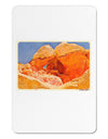 Desert Landscape Watercolor Aluminum Magnet-TooLoud-White-Davson Sales