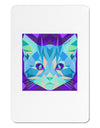 Geometric Kitty Inverted Aluminum Magnet-TooLoud-White-Davson Sales