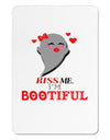 Kiss Me BOOtiful Ghost Red Aluminum Magnet-TooLoud-White-Davson Sales