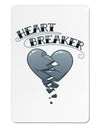 Heart Breaker Manly Aluminum Magnet by TooLoud-TooLoud-White-Davson Sales