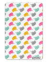 Cute Baby Elephants AOP Aluminum Magnet All Over Print-TooLoud-White-Davson Sales