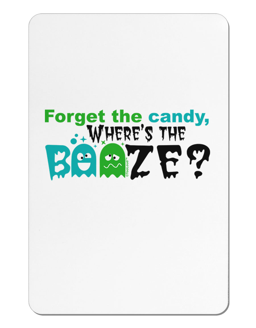 Where's The Booze Aluminum Magnet-TooLoud-White-Davson Sales