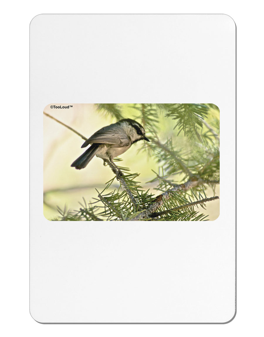 CO Chickadee Aluminum Magnet-TooLoud-White-Davson Sales