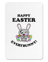 Happy Easter Everybunny Aluminum Magnet-TooLoud-White-Davson Sales