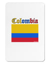 Colombia Flag Aluminum Magnet-TooLoud-White-Davson Sales