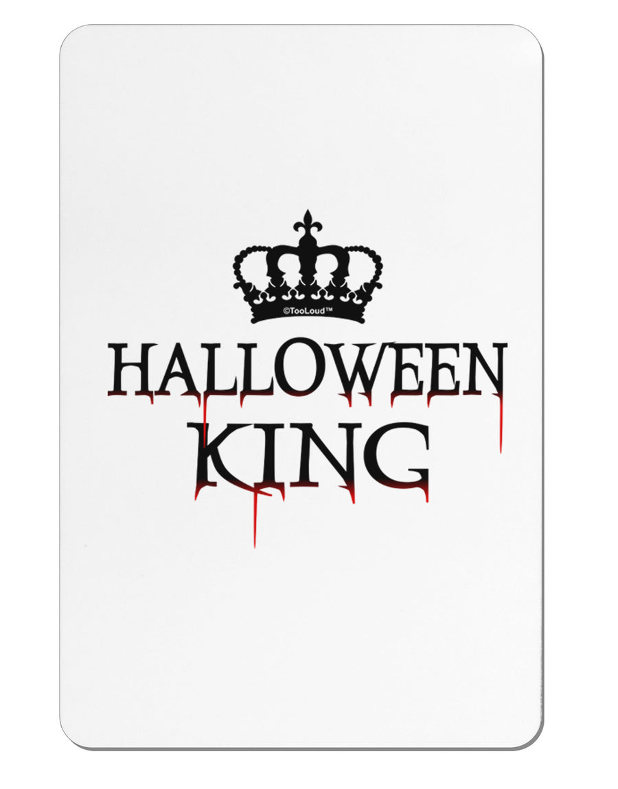 Halloween King Aluminum Magnet by TooLoud-TooLoud-White-Davson Sales