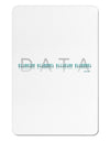 Binary Data Blue Aluminum Magnet-TooLoud-White-Davson Sales