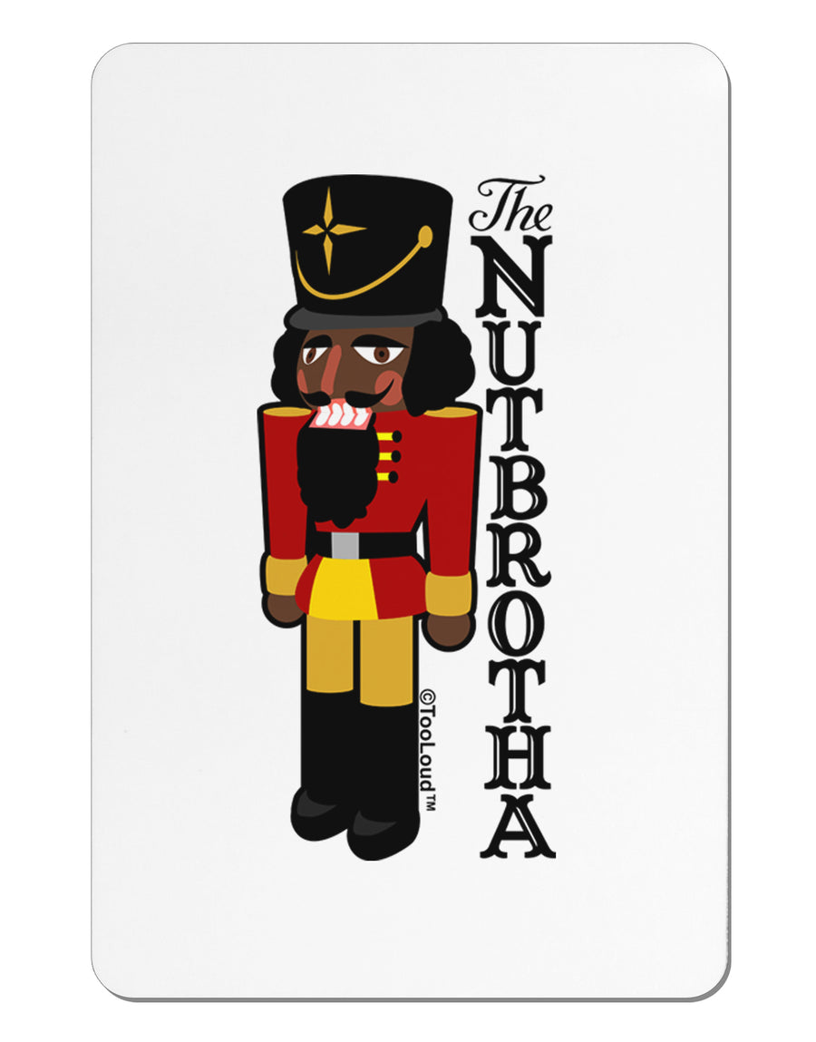 The Nutbrotha - Black Nutcracker Aluminum Magnet by TooLoud-TooLoud-White-Davson Sales