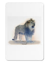 Lion Watercolor B Aluminum Magnet-TooLoud-White-Davson Sales