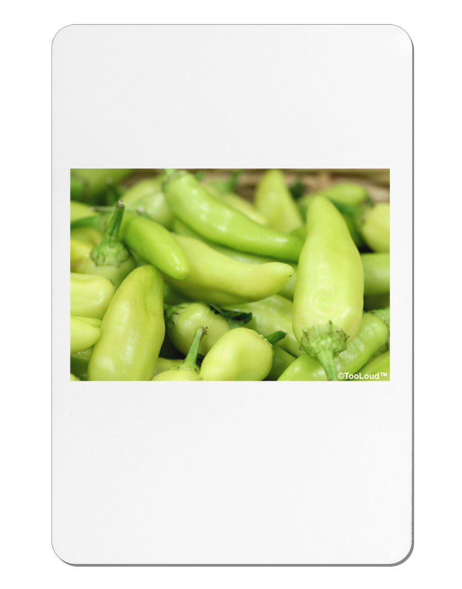 Buy Local - Jalapenos Aluminum Magnet-TooLoud-White-Davson Sales