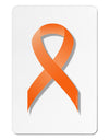 Leukemia Awareness Ribbon - Orange Aluminum Magnet-TooLoud-White-Davson Sales