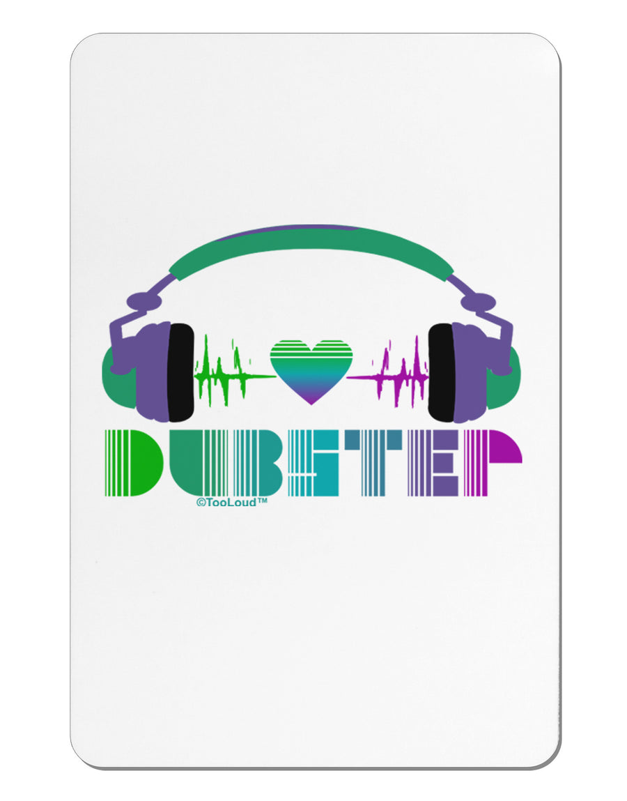 Heart Dubstep Aluminum Magnet-TooLoud-White-Davson Sales