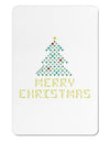 Merry Christmas Sparkles Aluminum Magnet-TooLoud-White-Davson Sales