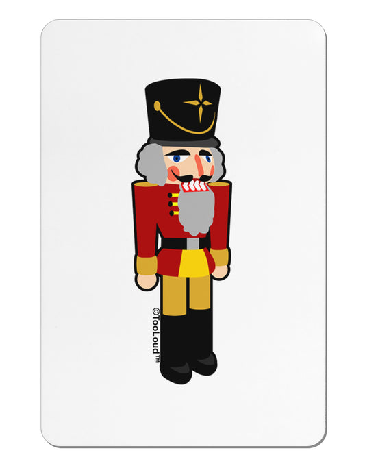 Festive Nutcracker - No Text Aluminum Magnet by TooLoud-TooLoud-White-Davson Sales