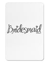 Bridesmaid Design - Diamonds Aluminum Magnet-TooLoud-White-Davson Sales