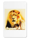 Lion Watercolor 4 Aluminum Magnet-TooLoud-White-Davson Sales