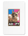 Adopt Cute Kitty Cat Adoption Aluminum Magnet-TooLoud-White-Davson Sales