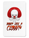 Down Like a Clown Aluminum Magnet-TooLoud-White-Davson Sales