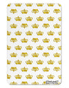 Gold Crowns AOP Aluminum Magnet All Over Print by TooLoud-TooLoud-White-Davson Sales