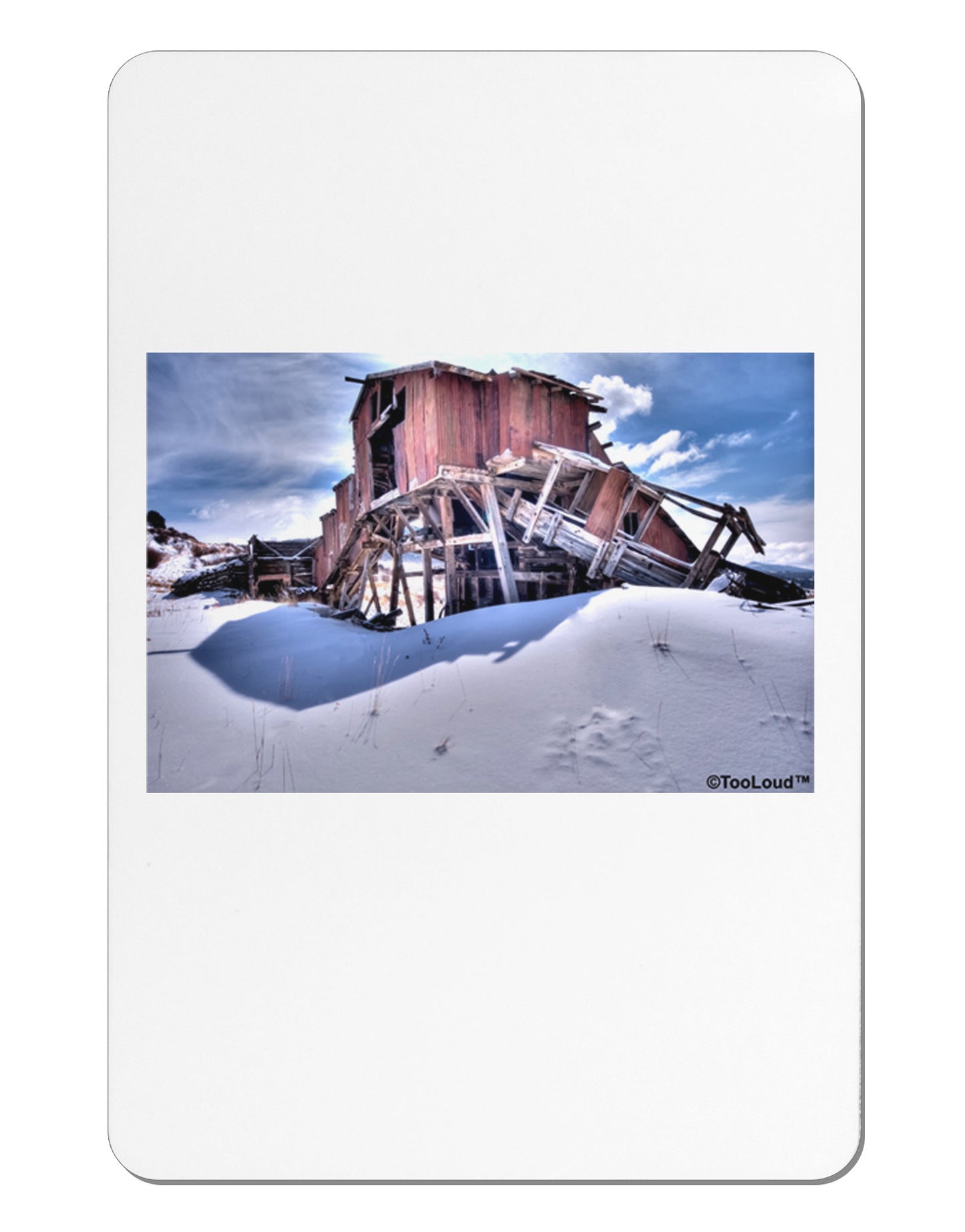 Victor Mines Colorado Aluminum Magnet-TooLoud-White-Davson Sales