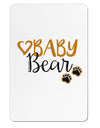 Baby Bear Paws Aluminum Magnet-TooLoud-White-Davson Sales