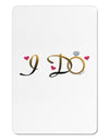 I Do - Bride Aluminum Magnet-TooLoud-White-Davson Sales