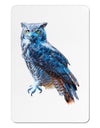 Colorful Great Horned Owl Aluminum Magnet-TooLoud-White-Davson Sales