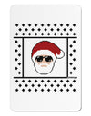 Cool Santa Christmas Sweater Aluminum Magnet-TooLoud-White-Davson Sales