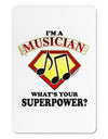 Musician - Superpower Aluminum Magnet-TooLoud-White-Davson Sales