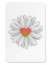 Pretty Daisy Heart Aluminum Magnet-Fridge Magnet-TooLoud-Davson Sales