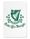 Erin Go Bragh Ireland Forever Aluminum Magnet-TooLoud-White-Davson Sales