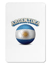 Soccer Ball Flag - Argentina Aluminum Magnet-TooLoud-White-Davson Sales