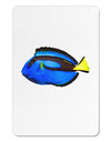 Blue Tang Fish Aluminum Magnet-TooLoud-White-Davson Sales