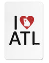 I Heart Atlanta Aluminum Magnet-TooLoud-White-Davson Sales