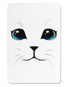 Blue-Eyed Cute Cat Face Aluminum Magnet-TooLoud-White-Davson Sales