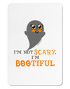 BOOtiful Ghost Orange Aluminum Magnet-TooLoud-White-Davson Sales