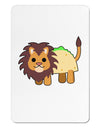 Cute Taco Lion Aluminum Magnet-TooLoud-White-Davson Sales