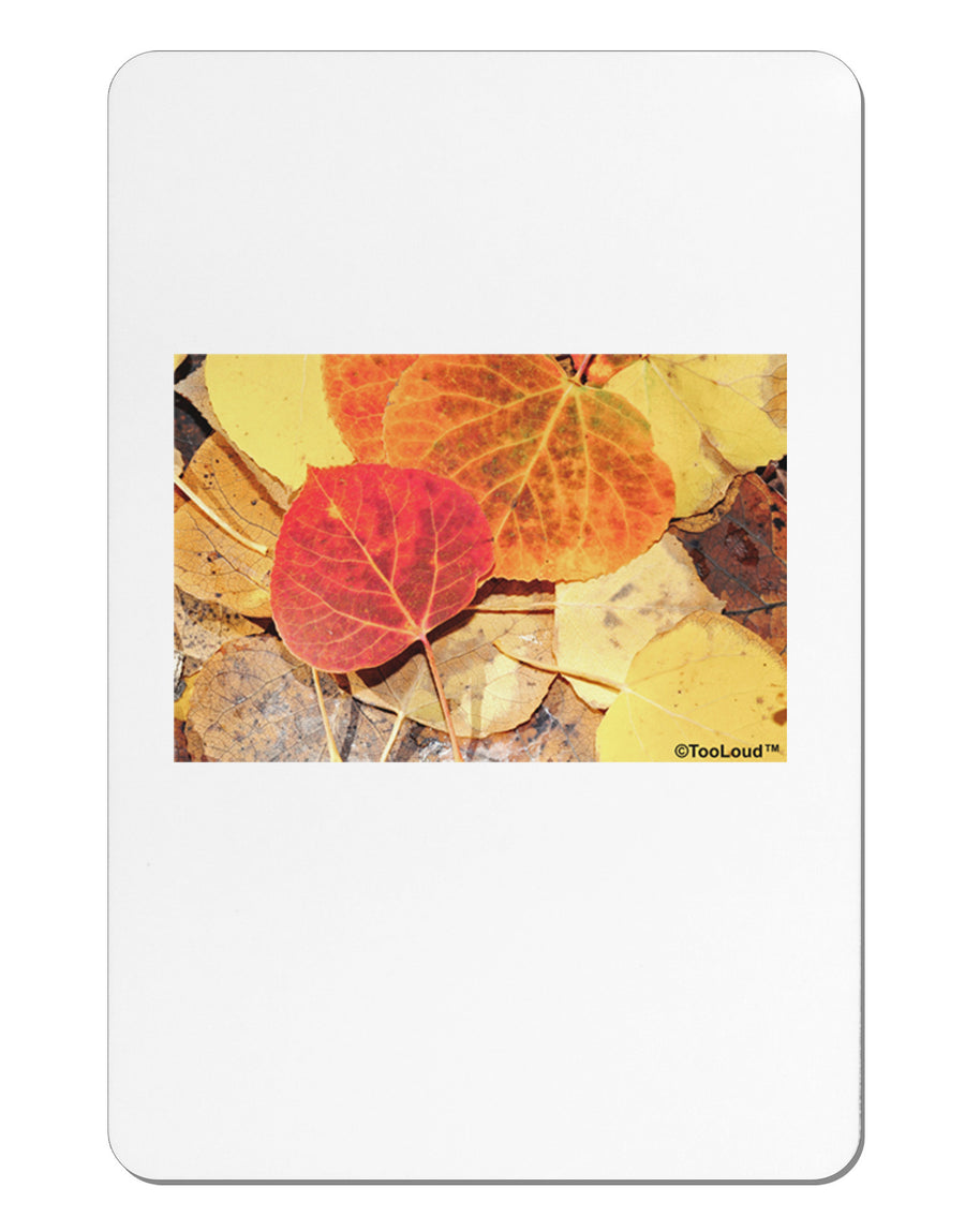 Colorado - Autumn Aluminum Magnet-TooLoud-White-Davson Sales