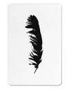 Black Feather Aluminum Magnet-TooLoud-White-Davson Sales