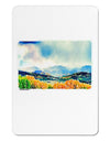 Colorado Mountain Scene Aluminum Magnet-TooLoud-White-Davson Sales